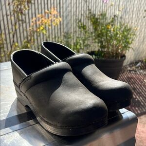Dansko Black Women's Clogs